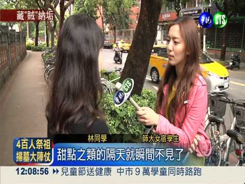 專偷冰箱食物 台師大女宿舍有賊!