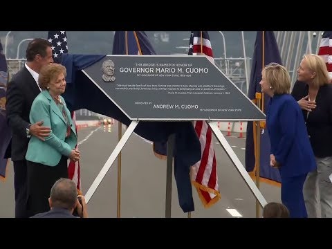 NY Governor Andrew Cuomo & Bridge