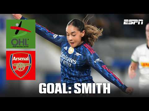 GOAL! 0-2: Olivia Smith finishes slick Arsenal move vs. OH Leuven | UEFA Women’s Champions League