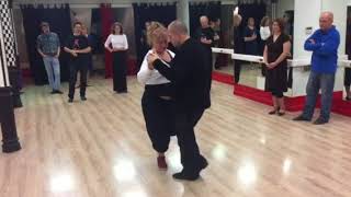 Elvira Malishevskaya y Alex Rochektaev.