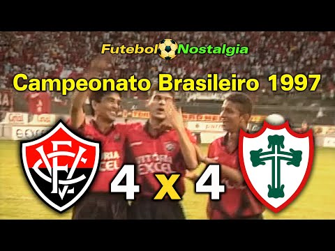 Vitória 4 x 4 Portuguesa - 13-07-1997 ( Campeonato Brasileiro )