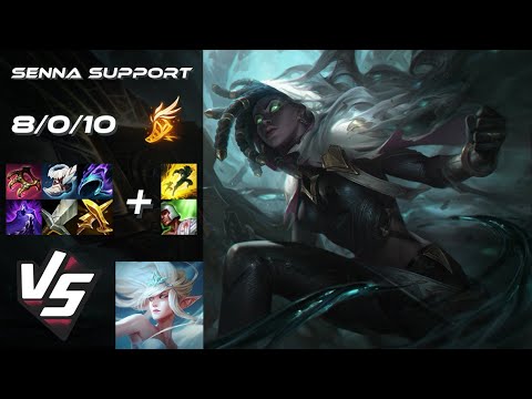 SUPPORT Senna vs Janna - NA Grandmaster Patch 14.9