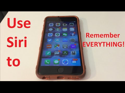 How to EASILY use iOS Reminders and Siri to Remember EVERYTHING!