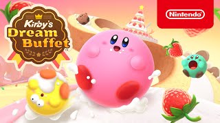 Nintendo Kirby’s Dream Buffet – Tráiler general anuncio