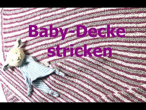 Babydecke Stricken aus FROTTEE von Woolly Hugs