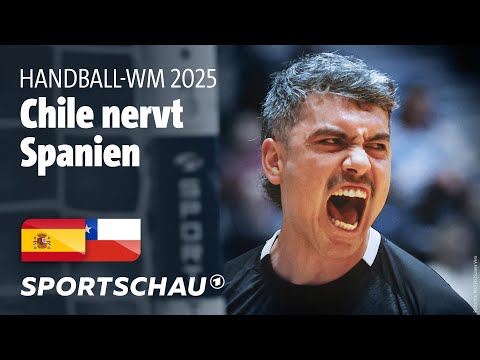 Spanien - Chile Highlights | Handball-WM 2025 | Sportschau