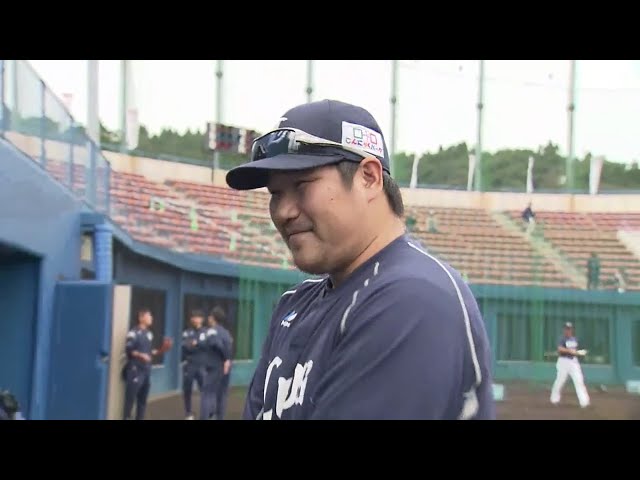 【パーソル CS パ 直前練習】ライオンズ・中村「クライマックスシリーズではしっかりと暴れたい」 2018/10/12