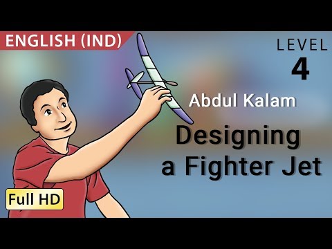 Abdul Kalam, Designing a Fighter Jet: Learn English (IND) - Story for Children "BookBox.com"