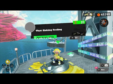 Splatoon 3 - Hero Mode - Site 6-7 (All Weapons): That Sinking Feeling