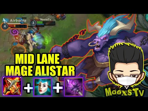 Wild Rift Alistar - Full AP Alistar Gameplay ft. Fun Play with Alistar Mid Lane Core (Alistar Guide)