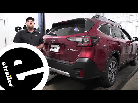 etrailer | Setting up the EcoHitch Hidden Trailer Hitch Receiver on your 2021 Subaru Outback Wagon