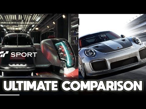 Forza Motorsport 7 vs Gt Sport - Ultimate Comparison