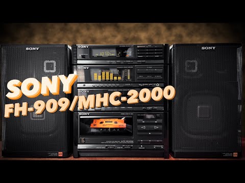 SONY FH-909R RaRe Flagship Vintage Cassette System image 7