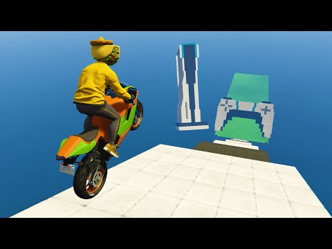 IMPOSSIBLE MEGA RAMP!! THE PS5 IS HUGE!! - GTA V ONLINE