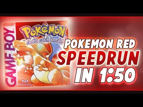 Pokemon Red Speedrun in 1:50