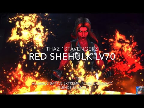 [ABX] Red she hulk - Female Combat 4m.+ (Silence Season)