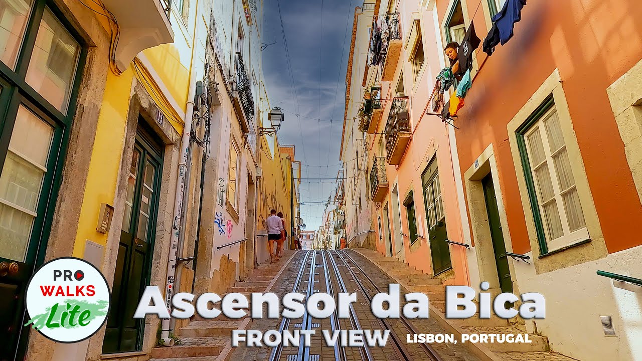 Experience a virtual ride on Elevador da Bica.