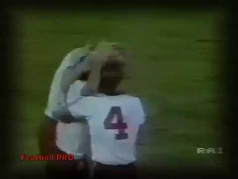 ECC 1983-84. Round of 16. SL Benfica - Olympiakos Piraeus. Highlights.