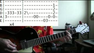 The Ventures Apache Guitar Lesson with Chords &amp; TAB Tutorial also Sugarhill Gang &amp; Jorgen Ingmann