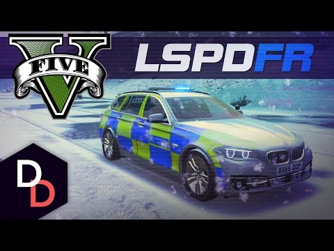 British Snow Patrol on GTA 5! #1 - (LSPDFR The British Way #7)