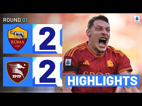 Resumen de Roma vs Salernitana Jornada 1