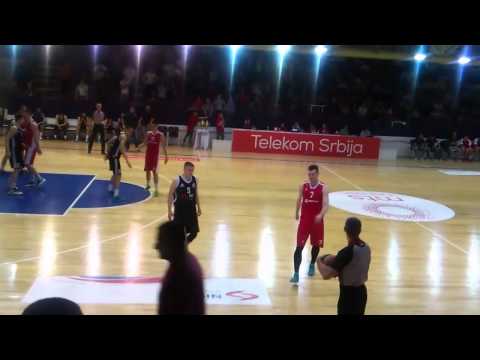 Finale juniorskog prvenstva: Partizan - Crvena Zvezda 66 - 69 (trojka 2 sekunde pre kraja)