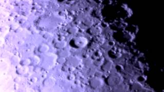 preview picture of video 'Moon - Celestron SCT 8, Microsoft Lifecam Cinema'