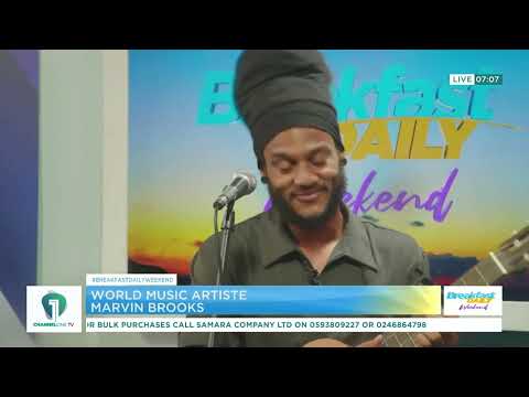 Marvin Brooks Performs Live on Breakfast Daily Weekend | World Music Session