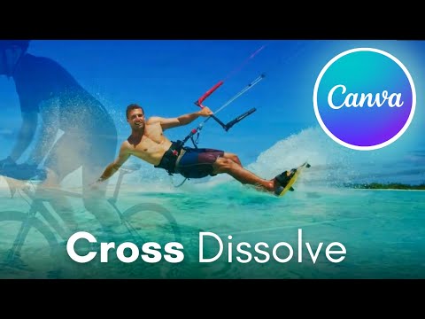 Long Cross Dissolve Transition in Canva