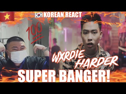 [EXCLUSIVE!]🇻🇳🇰🇷🔥Korean Hiphop Junkie react to WXRDIE ft. WOKEUPAT4AM - HARDER (VNM/ENG SUB)