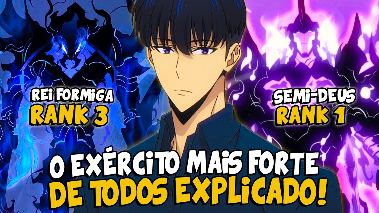 OS GENERAIS DE SUNG JIN-WOO EXPLICADOS EM SOLO LEVELING! (SPOILERS)