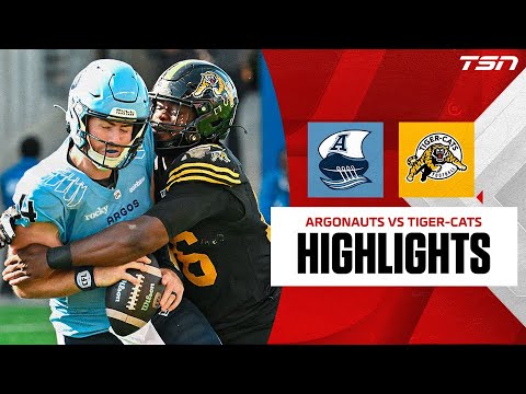CFL WEEK 18: Hamilton Tiger-Cats vs. Toronto Argonauts | FULL HIGHLIGHTS