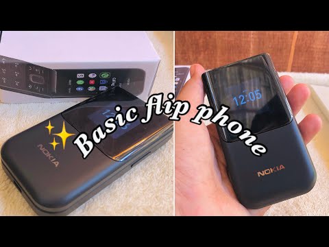 ✨Nokia 2720 flip phone unboxing in 2023🥰