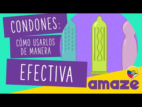 Condones: cómo usarlos de manera efectiva (Ecuador con LSEC)