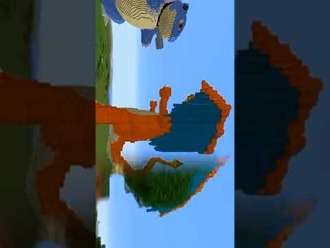 CHARIZARD VS BLASTOISE House - Minecraft VS Pokemon