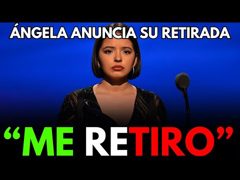 ÁNGELA AGUILAR SAYS GOODBYE TO SHOWBIZ WITH A MOVING SONG, "I'M RETIRING, I CAN'T TAKE IT ANYMORE"
