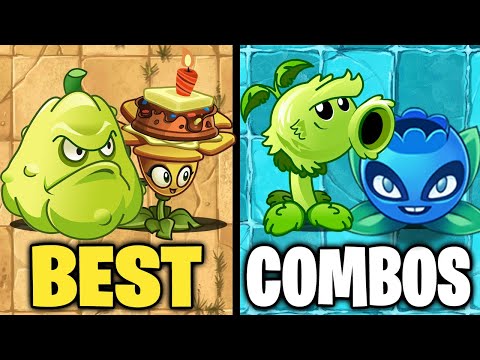 Team Turkey Pult & Random Pair Plant Vs Team Amberhead Zombie Level 10 - PvZ 2 Challenge
