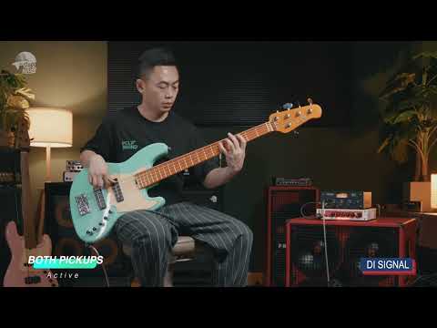 Tone Maniac Design Custom Made 5 String Jazz Precision Bass Nordstrand Ulyate Pickup Noll TCM Preamp