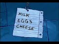 Spongebob I M Not A Shopping List