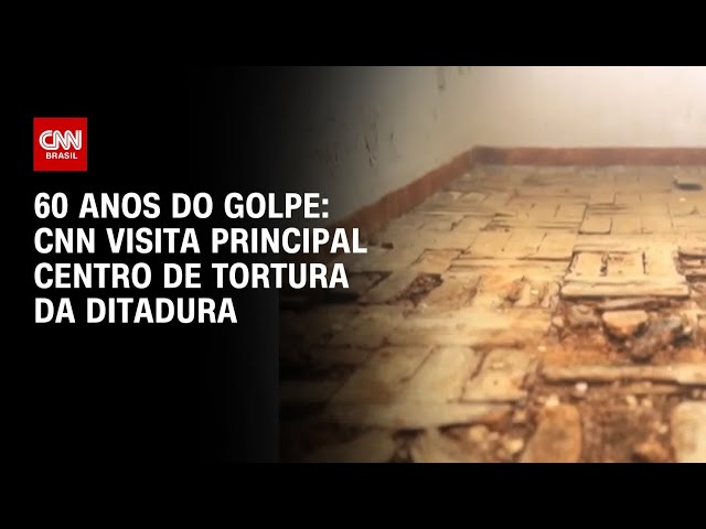 60 anos do golpe: CNN visita principal centro de tortura da ditadura | CNN PRIME TIME
