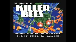 Amigos Plays Killer Bees! by G. James (2017) (Amiga). Original Odyssey 2 version by R. Harris