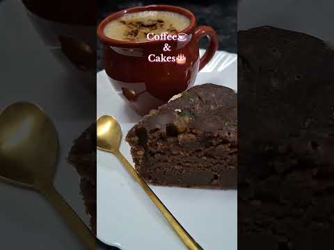 Cakes 🎂 & Coffee ☕️ for rainy  🌧  day#Shorts