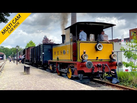 🇧🇪 Footplate Ride 1925: You can drive this train for real! Boekelo - Haaksbergen MBS  12/6/2022