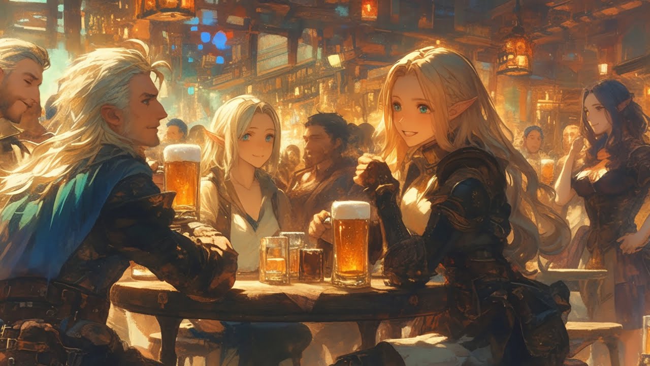 Relaxing Medieval Music - Bard/Tavern Ambience, Fantasy Celtic Music, Healing Sleep Music