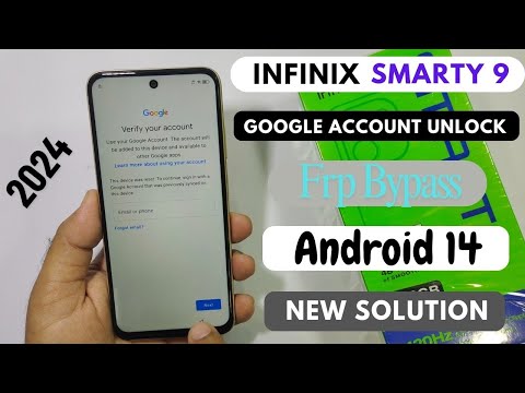 Infinix Smart 9 Frp Bypass Android 14 (X6532) without computer, 100% work, Google account unlock