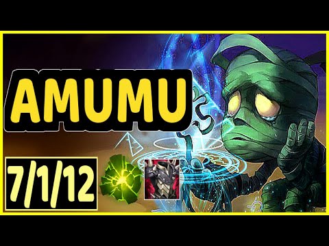 AMUMU VS QIYANA - 7/1/12 KDA JUNGLE GAMEPLAY GRANDMASTER I