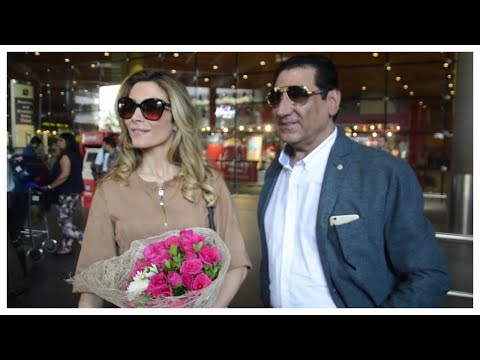 Hollywood Italian Actress Antonella Salvucci Spotted At The International Airport