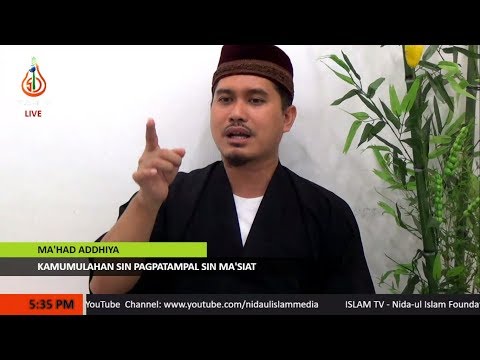 Kamumulahan sin Pagpatampal sin Hinang Mahsiat - Shaykh Hayder Buddin (Tausug)