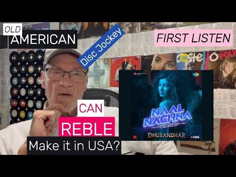 AMERICAN DJ (1st reacts) Indian rapper REBLE Naal Nachna/Dhurandhar COME to USA please! LOVE her!