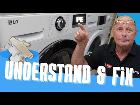 LG washing machine, PE error code, understanding the faults with the pressure switch system